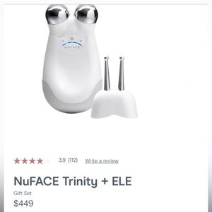 Nuface with eye attachment .